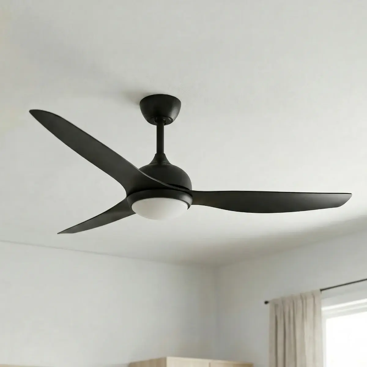 fanco-eco-style-dc-60-inches-black-with-light-close-up-insitu