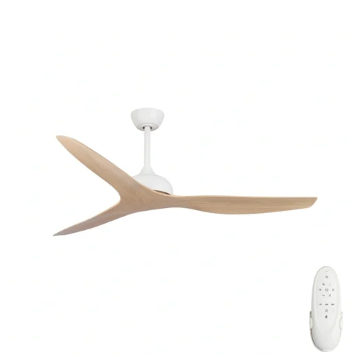 fanco-eco-style-dc-ceiling-fan-white-with-beechwood-blades-60-inch-with-remote-control