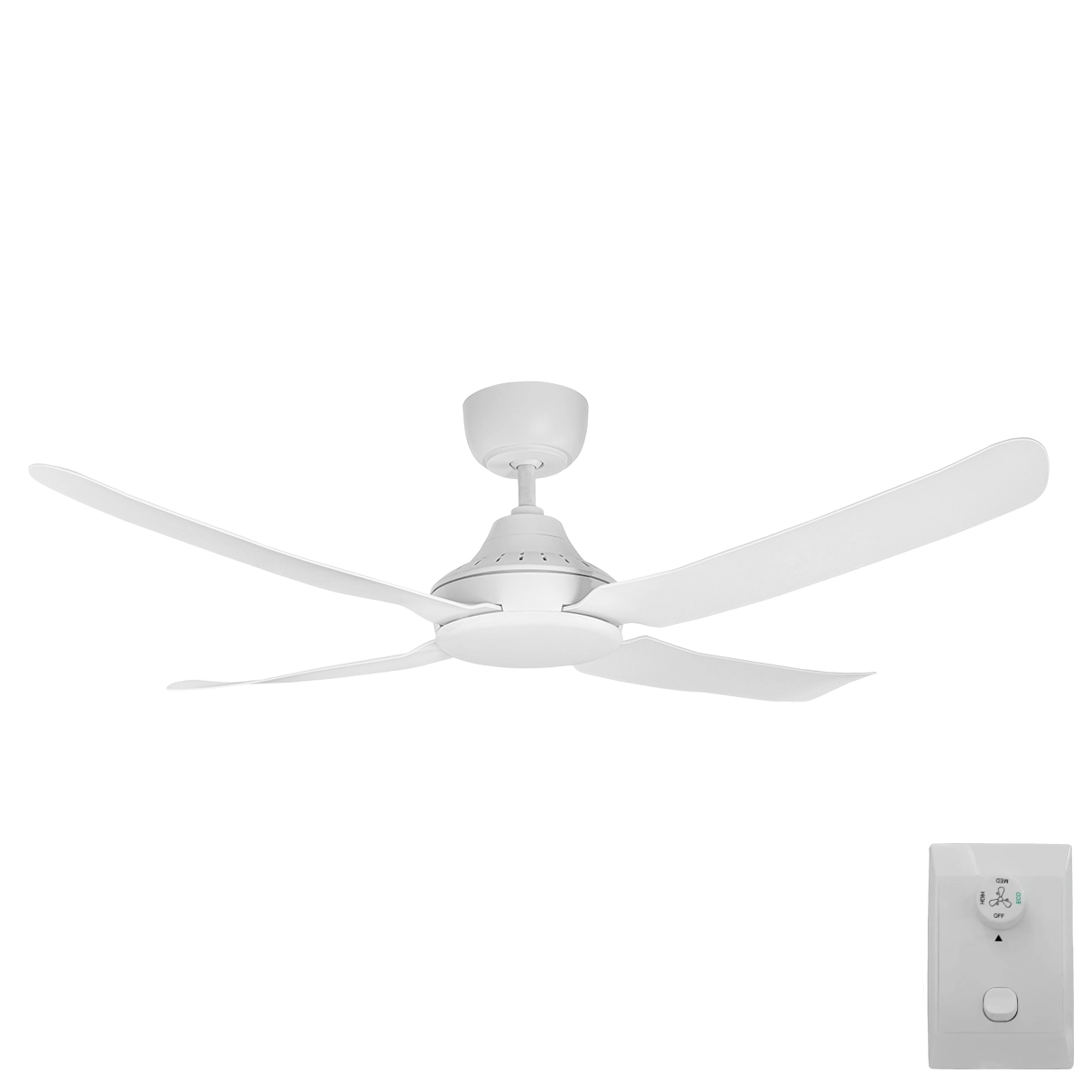ventair-sonnet-dc-52-inch-white-no-light-with-3-speed-wall-control