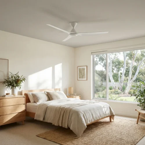 fanco-infinity-id-v3-dc-60-inch-white-with-cct-led-light-installed-in-clean-bedroom