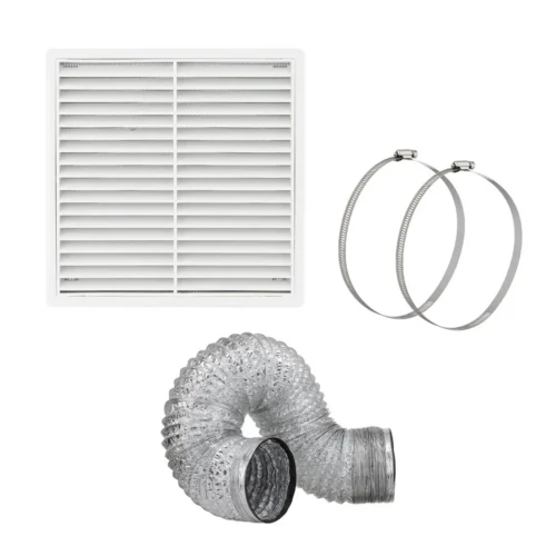 mercator-duct-kit-150mm-white-with-3m-duct-2x-worm-clamps-and-external-louvre-grill