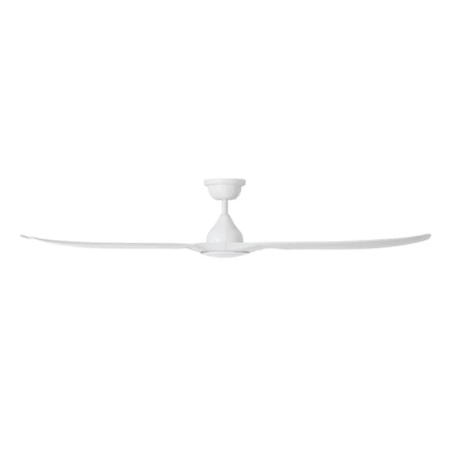 eglo-tahiti-ip66-72-inch-dc-ceiling-fan-white-with-cct-led-light-side-view