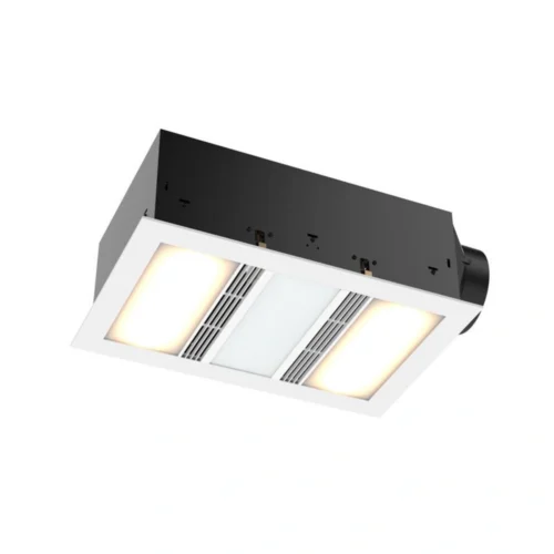mercator-domino-duo-3-in-1-bathroom-heater-lights-on-angled-view-white