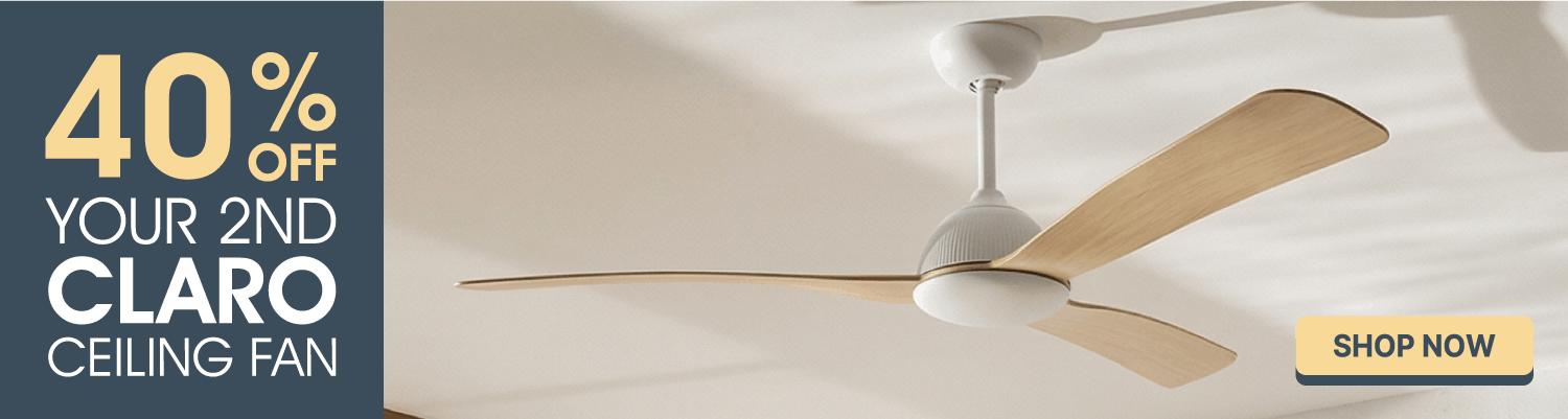 40 percent off second claro ceiling fan