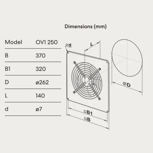 fanco-ov1-250-commercial-grade-axial-exhaust-fan-dimensions