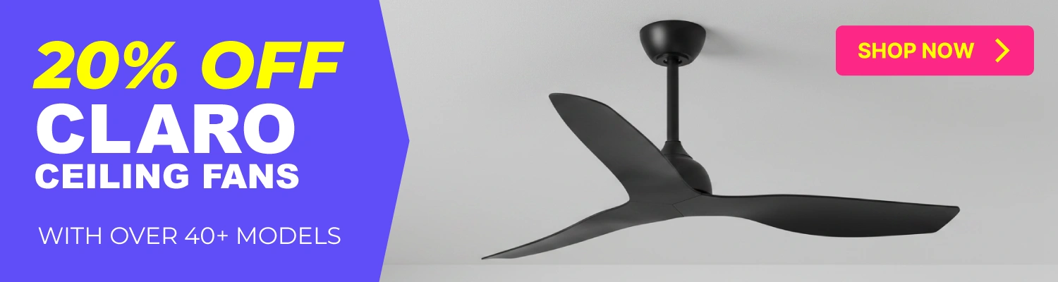 claro ceiling fans 20 percent off