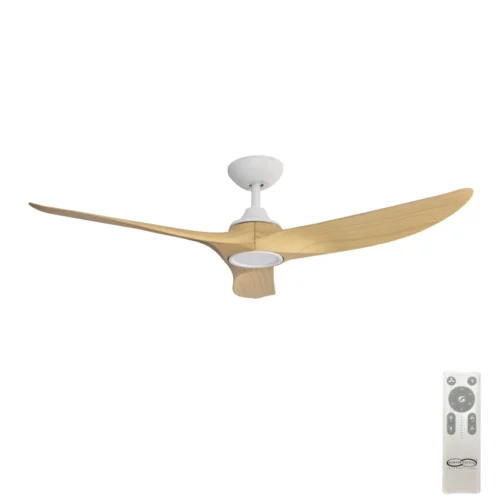 hunter-pacific-evolve-dc-52-inch-ceiling-fan-white-with-oak-timber-style-abs-blades-with-led-light-and-remote-control
