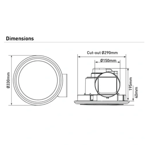 mercator-novaline-2-exhaust-fan-round-290-dimensions